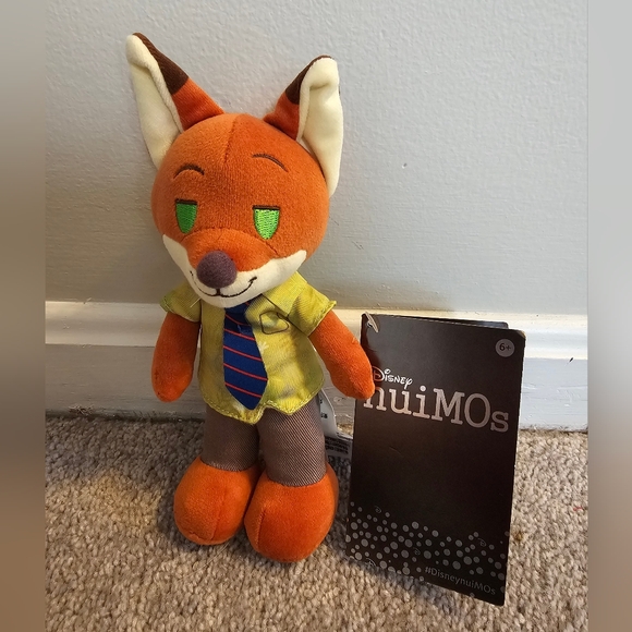 Disney Parks NuiMOs Plush Doll Poseable Nick WIlde Zootopia NWT - Picture 3 of 8